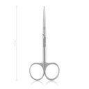 Dissecting scissors METZENBAUM, fine, blunt/blunt, 11,5 cm, curved, TC