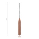 Raspador, 19 cm, 6 mm, redondocon mango tipo Ferrozell