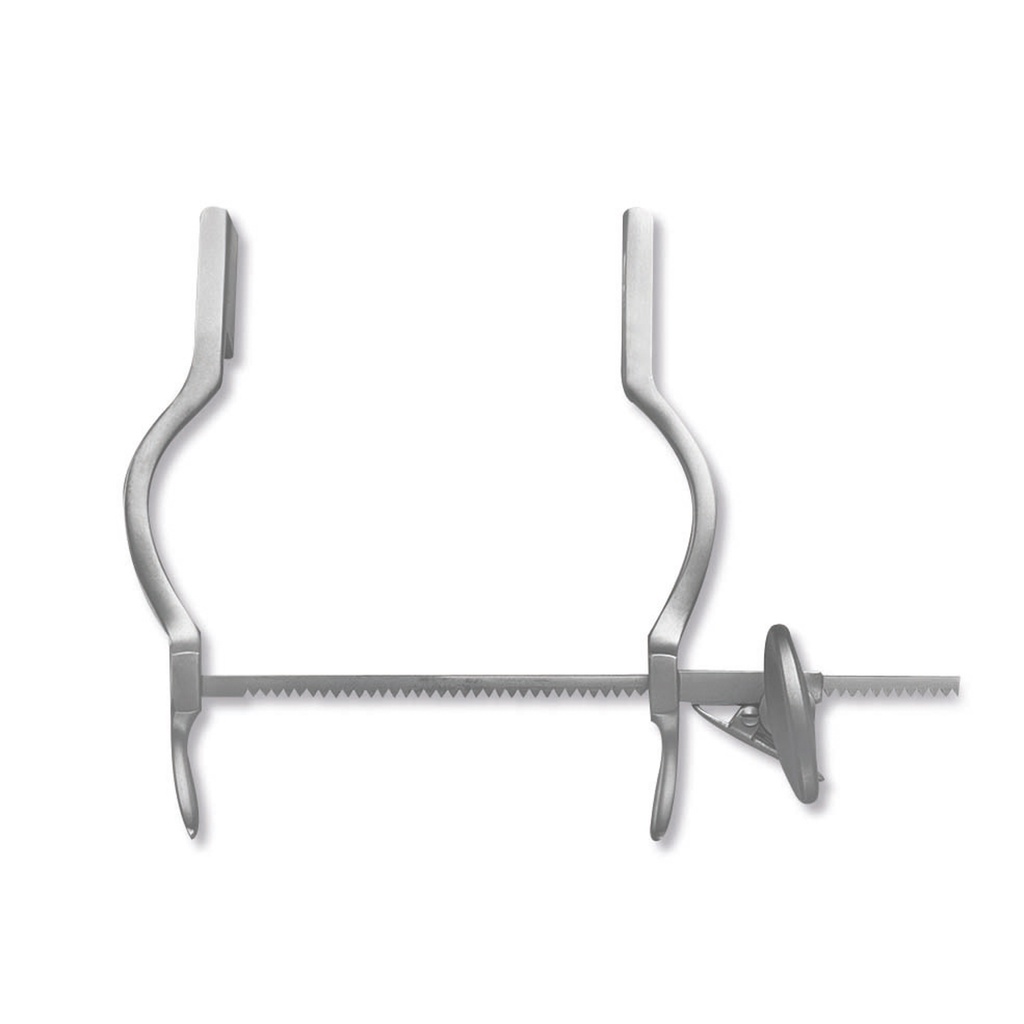 [162100] Hertzler separador abdominal,150x25x25 mm, ancho máximo 120 mm
