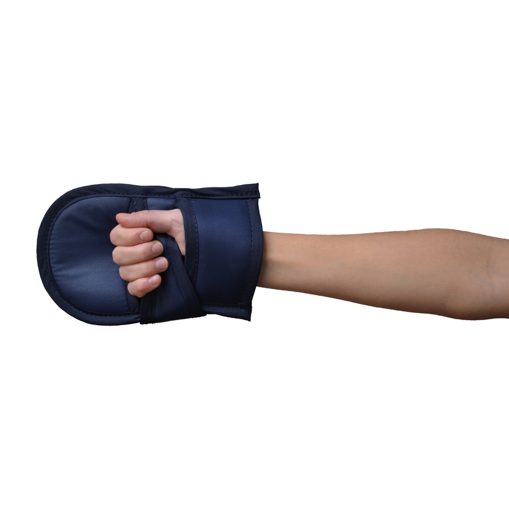 Guantes de proteccion para RX, pequenos, Pb 0,5 mm, azul, par,ancho 14 cm, longitud 20 cm