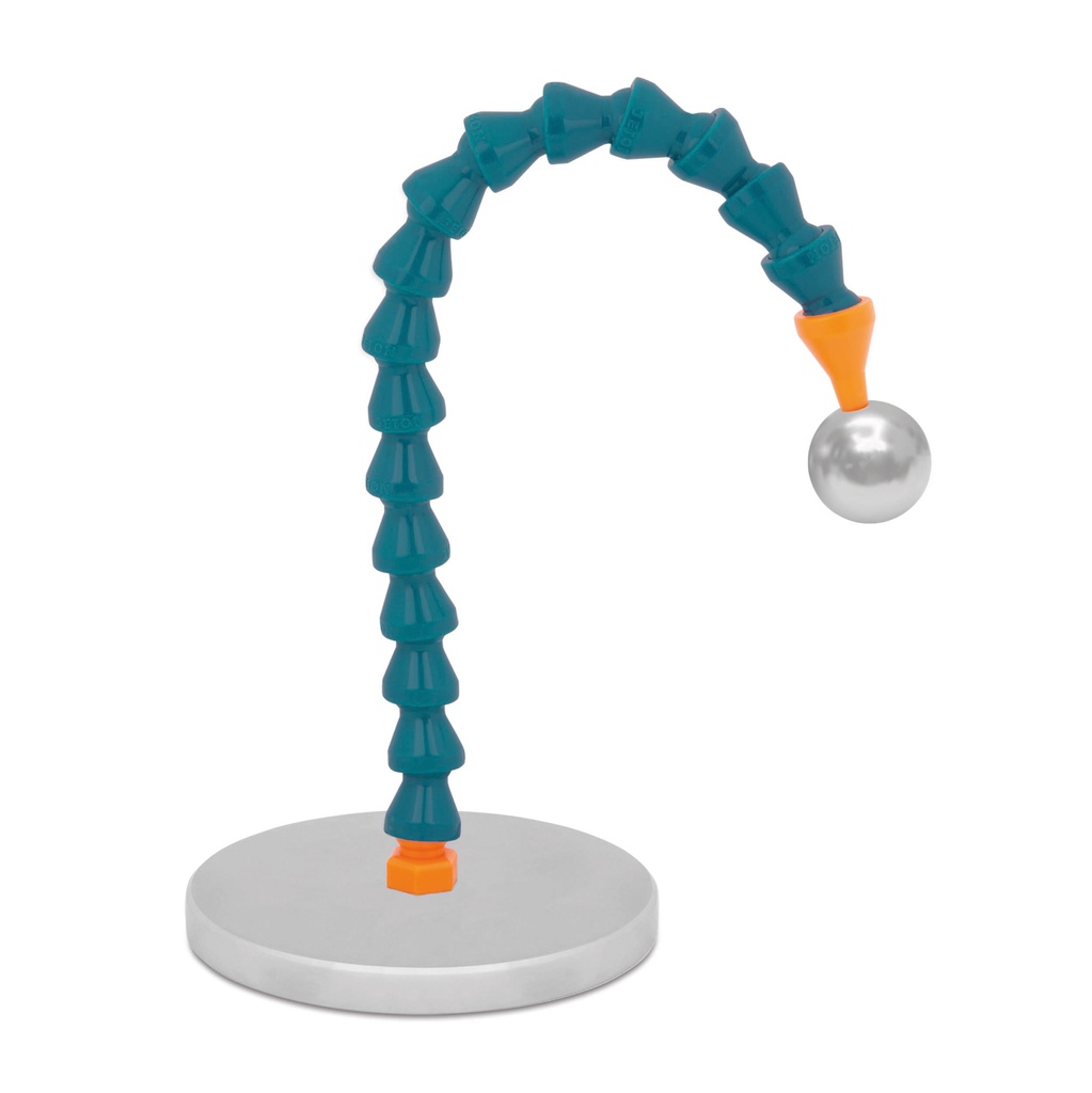 [191990] Sphère de référence radiologique, Ø 25 mm, en acier inoxydable, avec support pour implants ou structures d'examen avec systèmes numériques ou analogiques