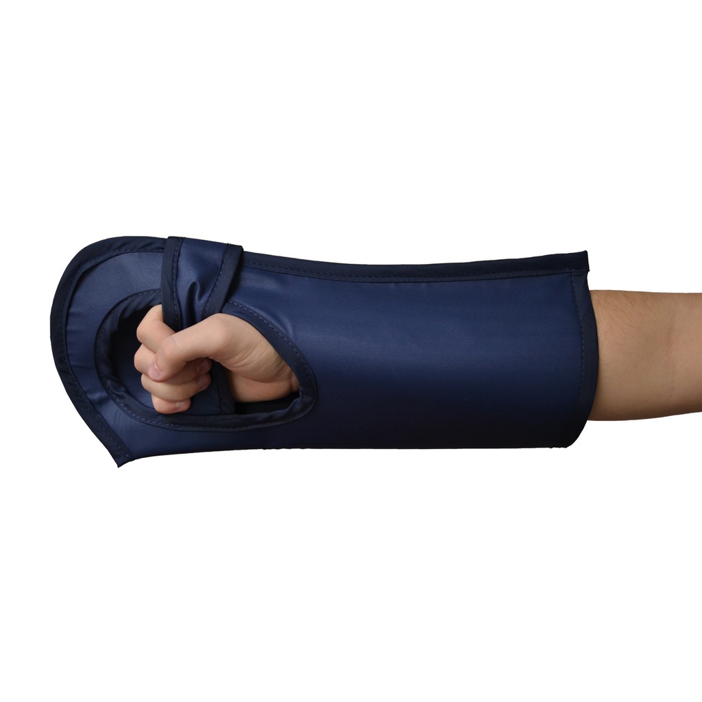 [705750] Guantes de proteccion para RX,tamano universal, abierto abajo, azul,par, Pb 0,5 mm