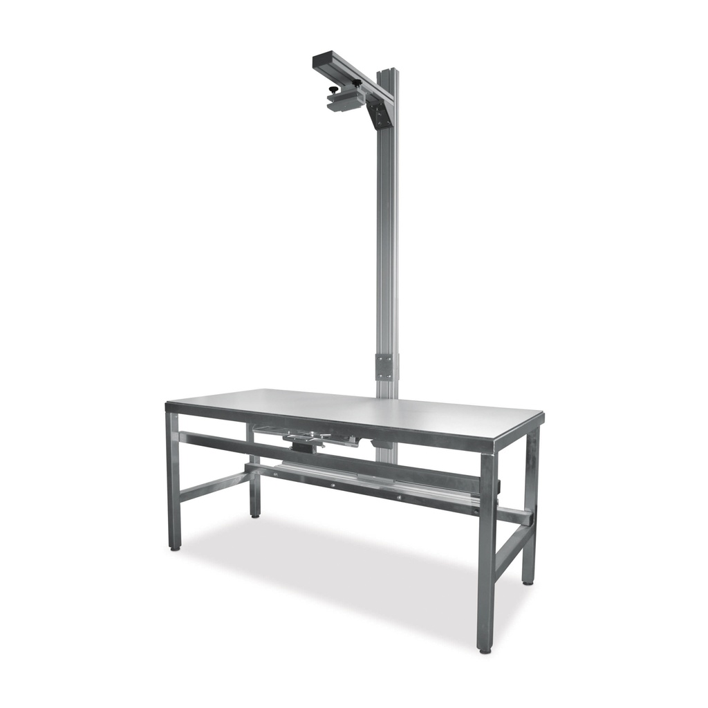 [701470] X-Ray Table with stand, all major portable x-ray machines attachable 