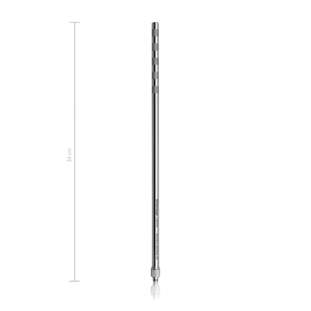 Tubo de irrigación y succión,Ø = 10 mm, L = 34 cm