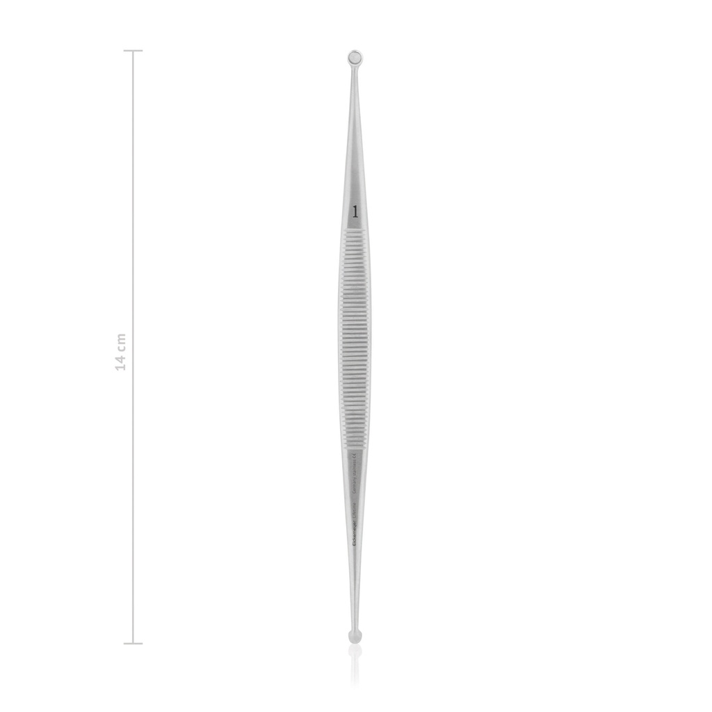 [165514] Curette à os Martini, 14 cm, double