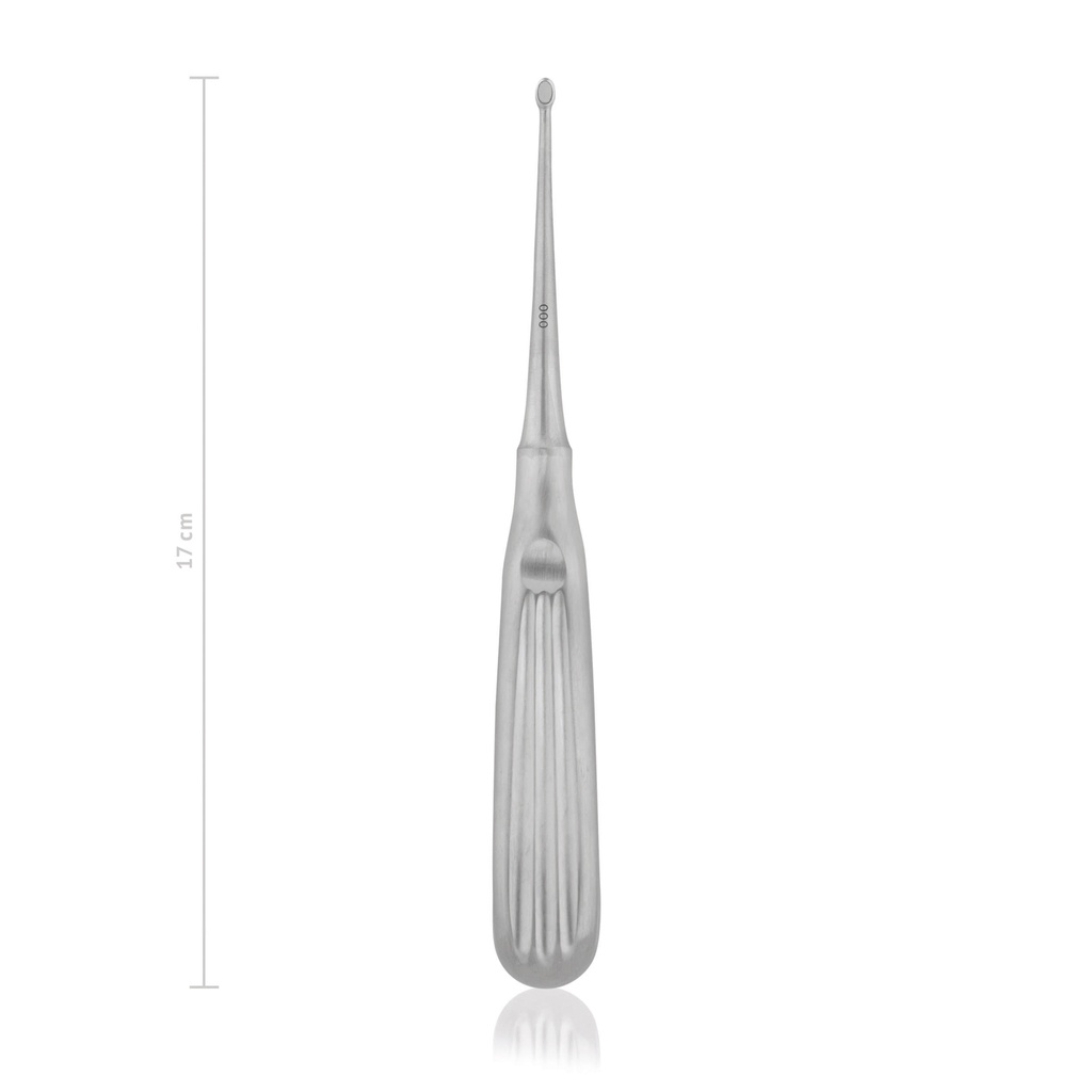 [165000] Cureta ósea afilada fig. 000ancho 4 mm