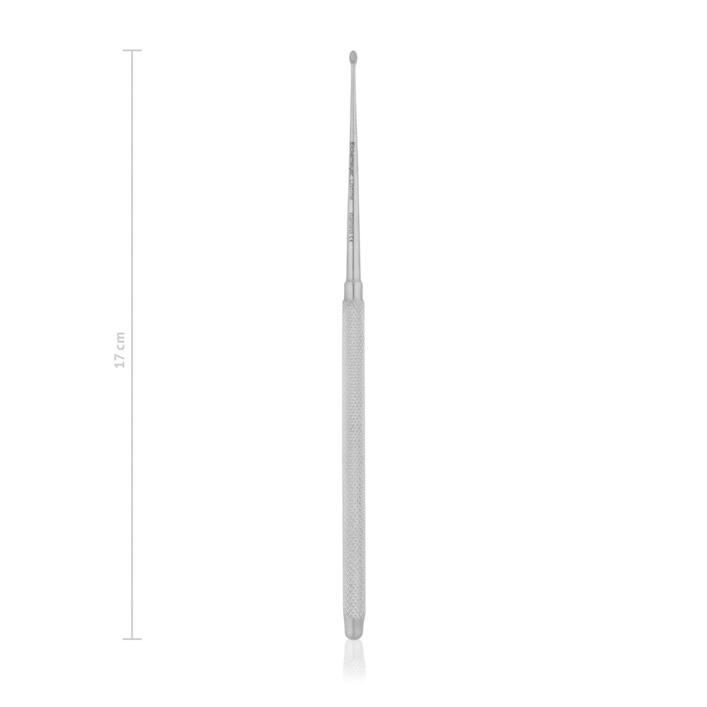 [165317] Curette, extra deep and fine, 17 cm