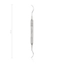 Crossley luxator for superior incisors for pets animals 