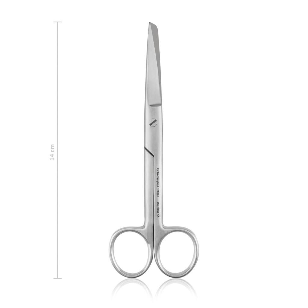 [970214] Surgical scissors, 14 cm, straight, S/B,  