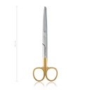 Surgical scissors STANDARD, sharp/blunt, 16,5 cm, curved, TC