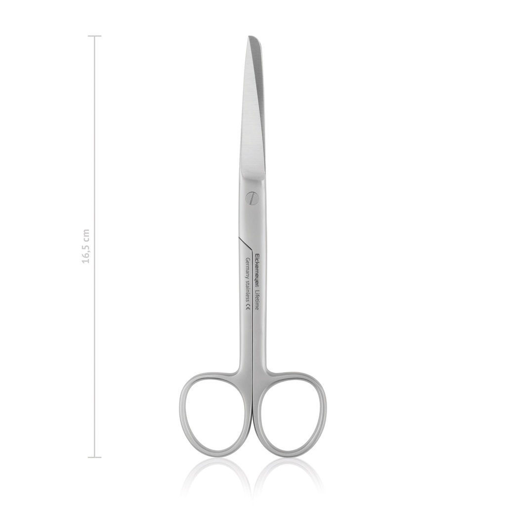 Surgical scissors STANDARD, sharp/blunt, 16,5 cm, curved
