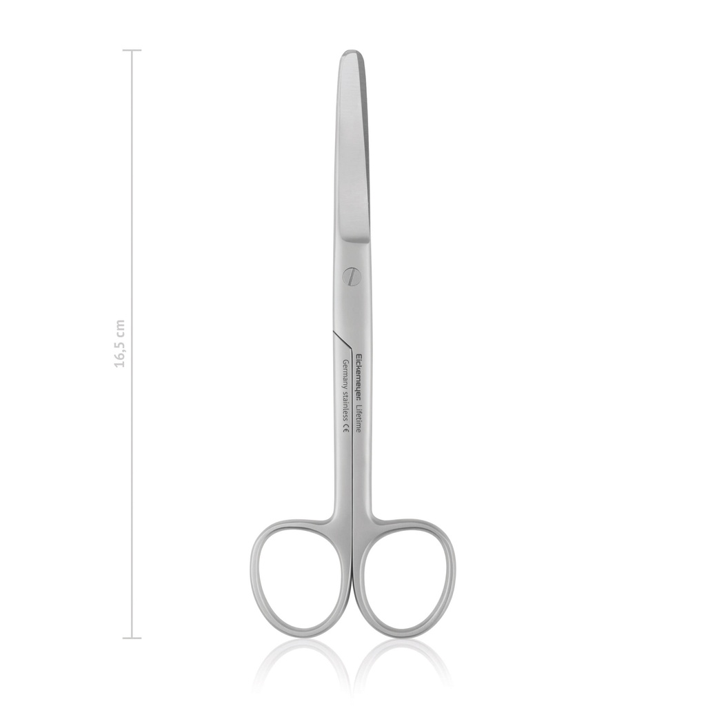 Surgical scissors STANDARD, blunt/blunt, 16,5 cm, curved