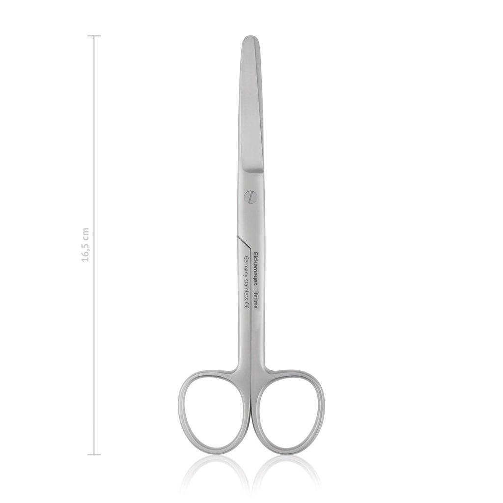 [114016] Surgical scissors STANDARD, blunt/blunt, 16,5 cm, straight