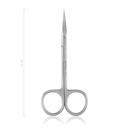 Ciseaux, fins, 11 cm, droits, pointus
