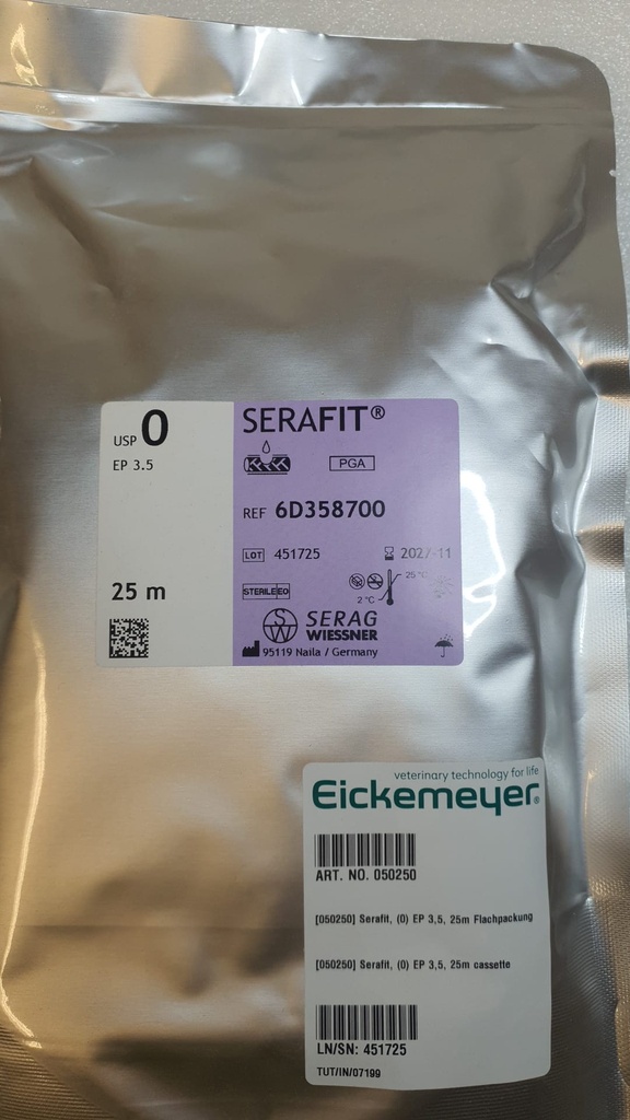 Serafit, (0) EP 3,5, cassette. Farve: Violet