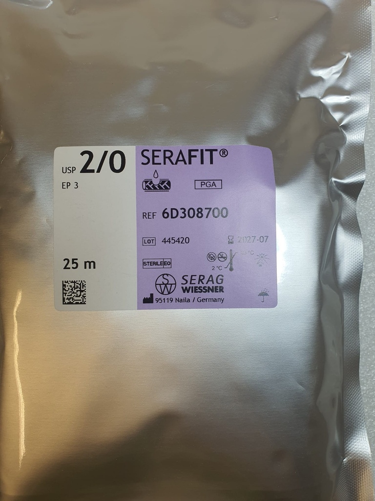[050249] Serafit, (2/0) EP 3, paquete plano de 25 m