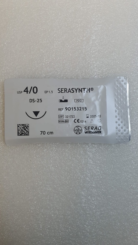 Serasinth EP 1,5, USP 4/0 Reverse cutting needle 