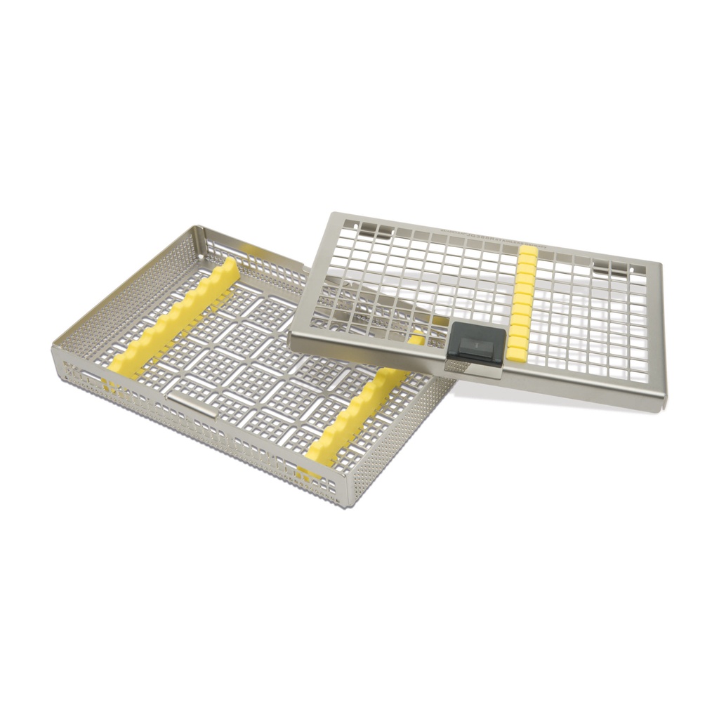 Cesta de filtro con 2 insertos de silicona y tapa