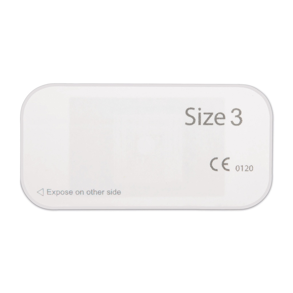[70803105] Kit de placa de imagen, tamaño 3, contiene: 4 placas IP de tamaño 3 (27 x 54 mm)