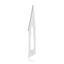Lame de scalpel standard, Fig. 11, stérile, paquet de 100
