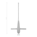 Élévateur radiculaire spécial selon le Dr Zwick L = 25 cm