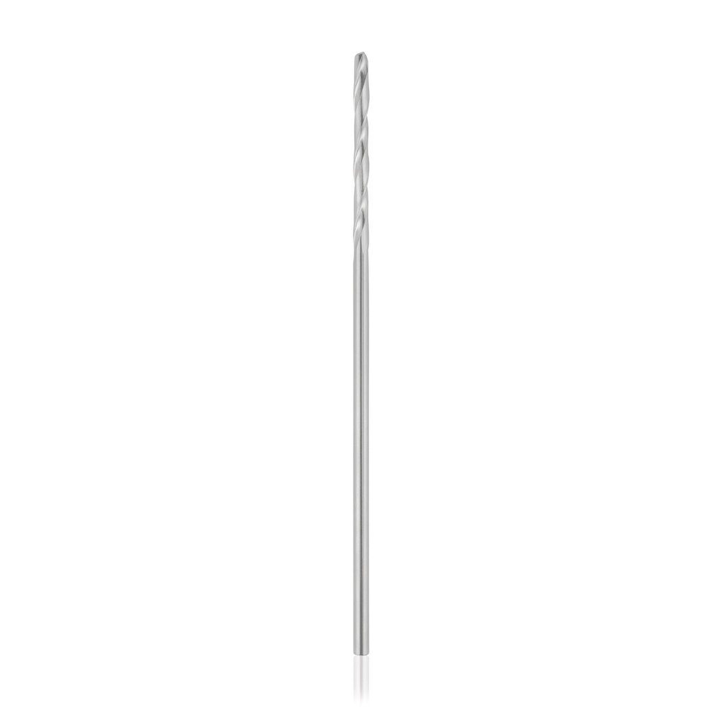 Broca helicoidal canulada 2,2/ Ø4,2 / 150 mm, vástago redondo