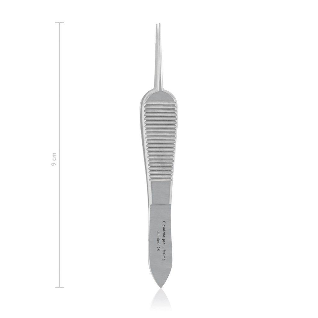 [171807] St. Martin pinza para sutura recta,1x2, 0,5 mm, 9 cm