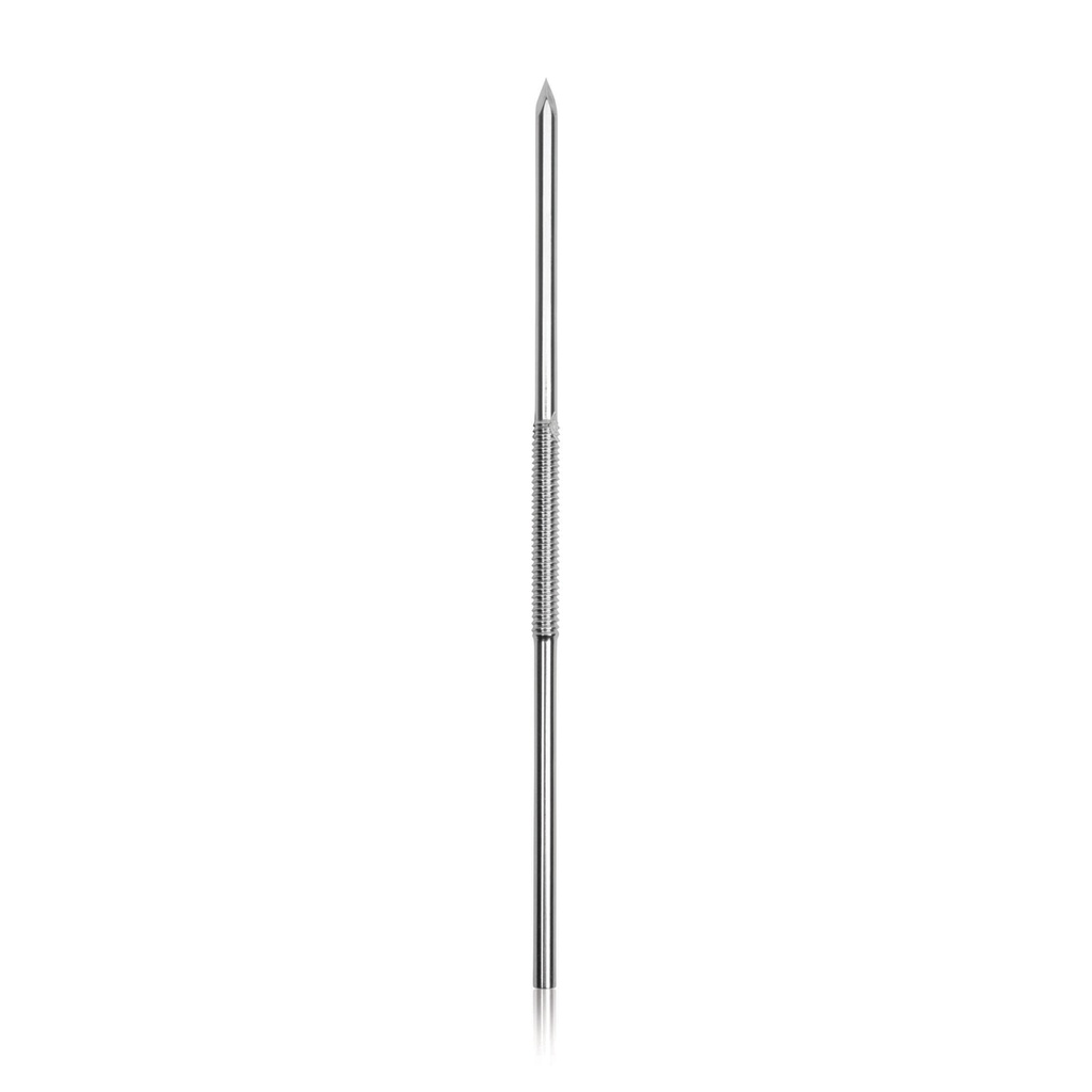 [180491] Aguja Steinmann con rosca (Positivo)D = 3,2 mm, centerface 1/8" x 5/32"(D = 4,0 mm, largo 12,7 cm)