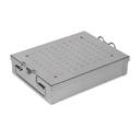 Contenedor de esterilización para Melag 17, forma 17K 18,2 x 13,8 x 4 cm