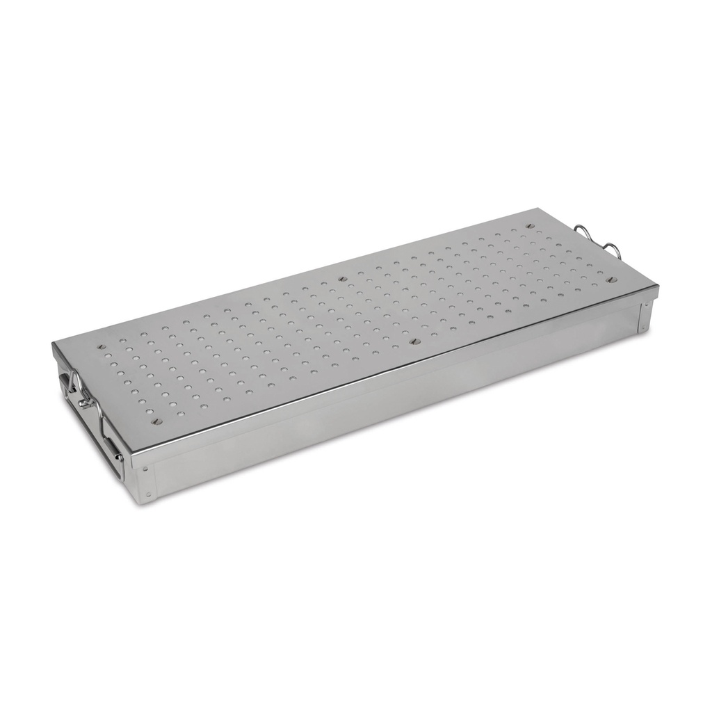 [500340] Récipient stériliseur p. Melag 17, forme 17M, 40 x 14 x 4 cm