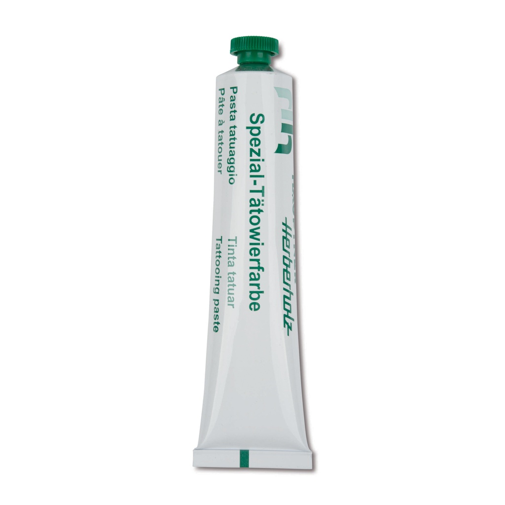Encre de tatouage, verte, tube de 60 g
