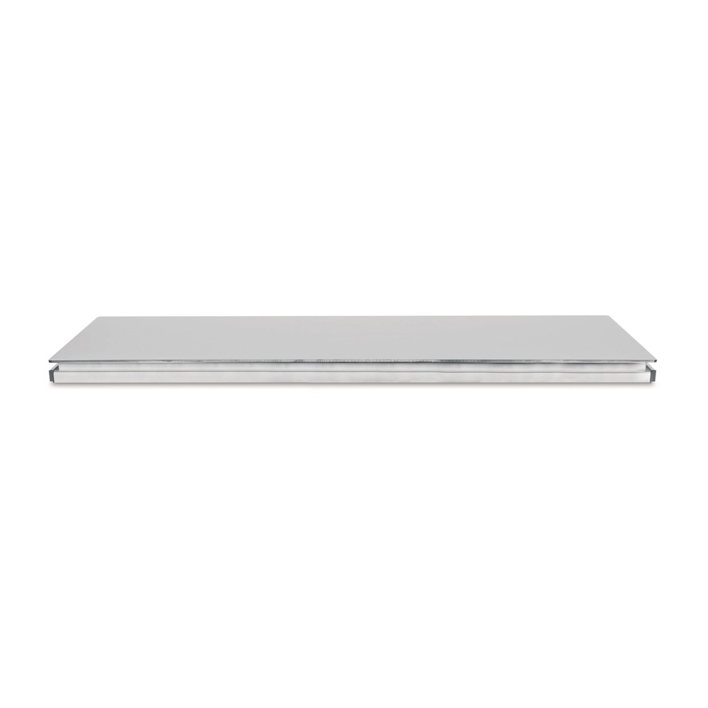 [602801] Plateau de table (Pertinax) 130x50 cm, y compris rails standard soudés (4x)