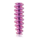Tornillo de interferencia de titanio, canulado, 1,1/Ø4,0/13,0 mm, HEX 2.0, magenta