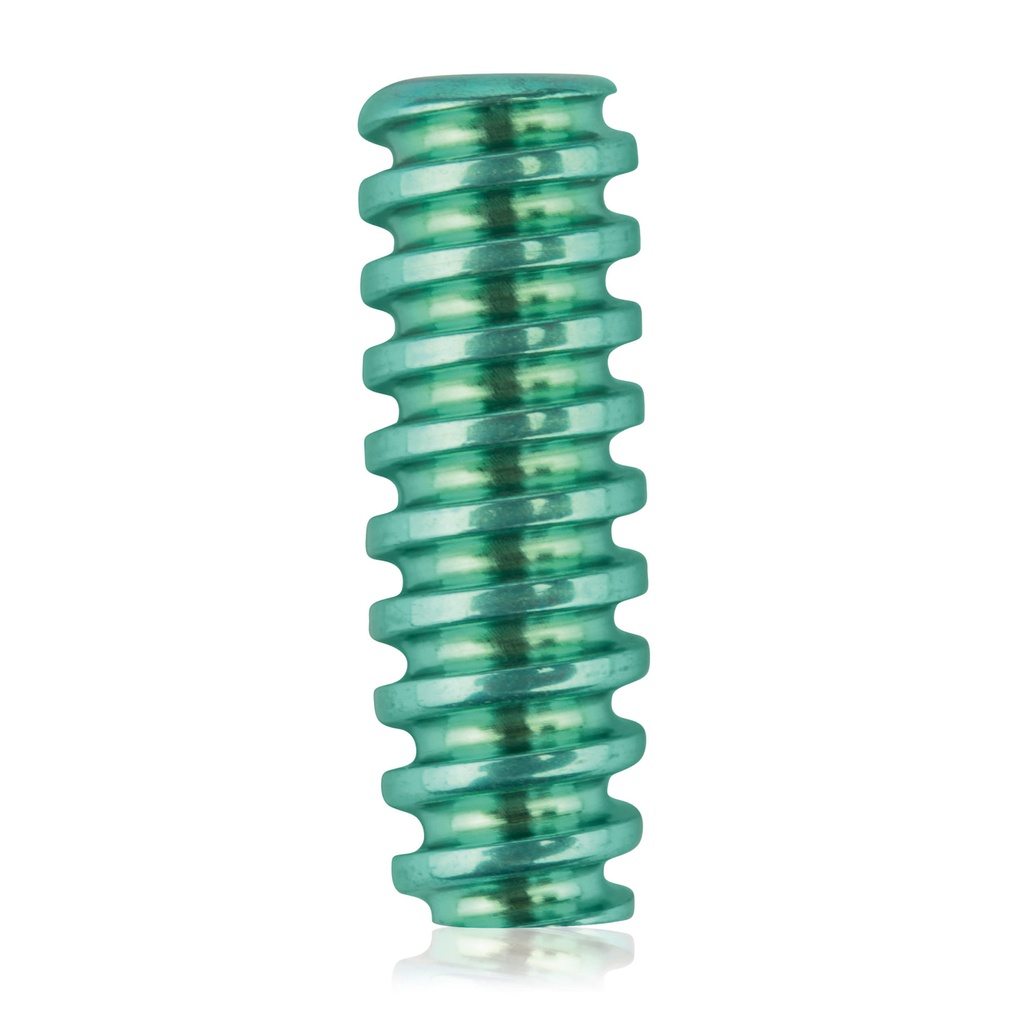 Zlig interferencia csavar, kanülált 2,9/Ø5,0/15,0 mm, HEX 2,5, zöld