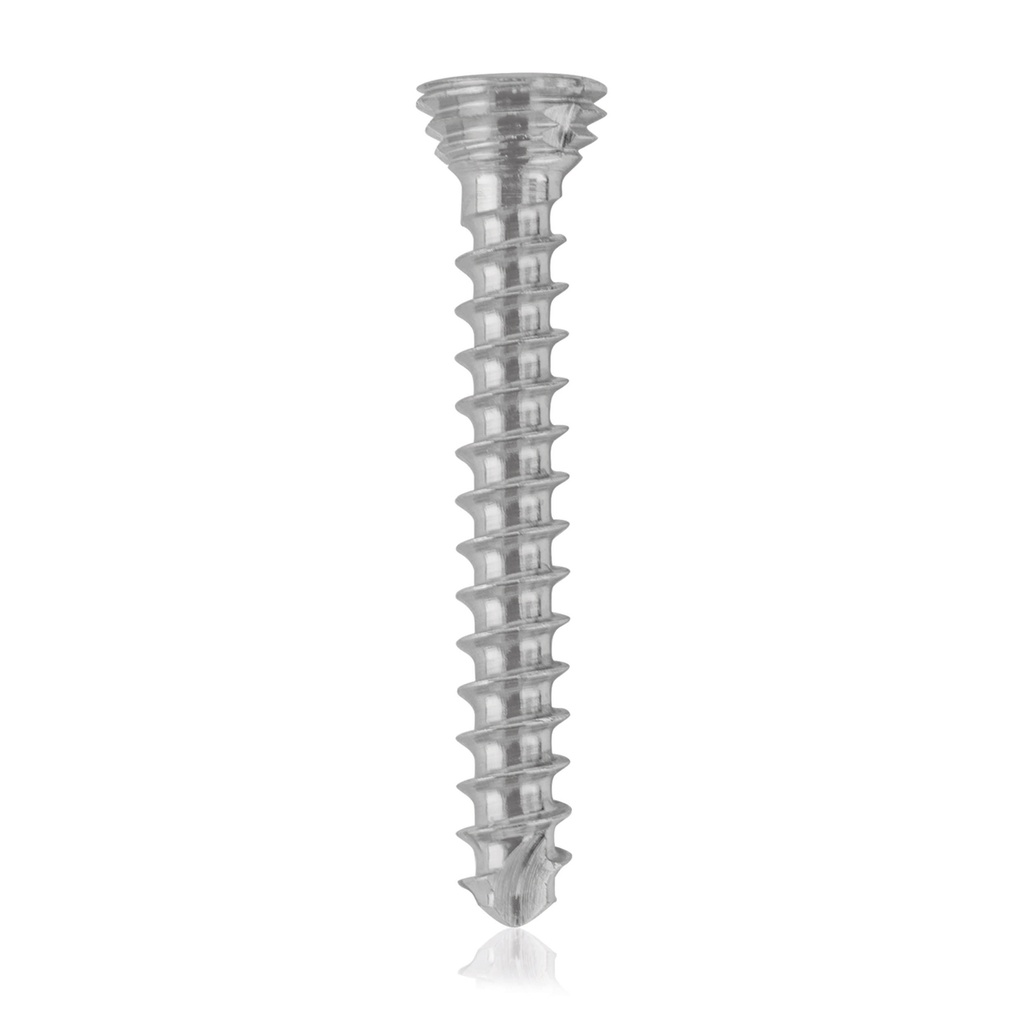 [185524] Tornillo de bloqueo de titanio Ø1.7x14mmmultidireccional, plateado, Torx 6autoperforante, autorroscante
