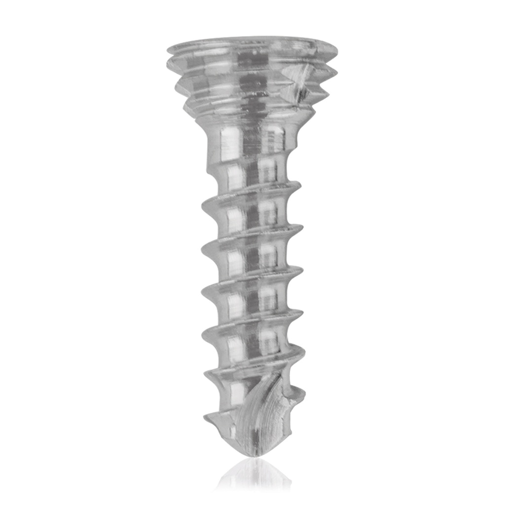 [185521] Tornillo de bloqueo de titanio Ø1.7x 8mmmultidireccional, plateado, Torx 6autoperforante, autorroscante
