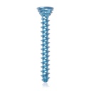 Tornillo de bloqueo de titanio Ø2.7x22mmmultidireccional, azul, Torx 10autoperforante, autorroscante
