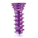 Titán zárócsavar Ø3,5 × 10 mm, szögstabil, többirányú, magenta, Torx 10, önfúró, önmetsző