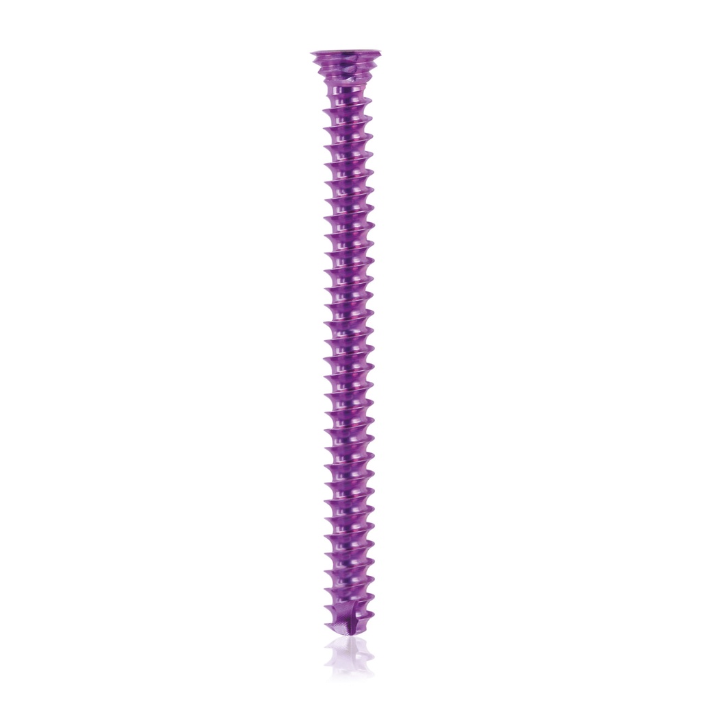 [185585] Titán zárócsavar Ø3,5 × 40 mm, szögstabil, többirányú, magenta, Torx 10, önfúró, önmetsző
