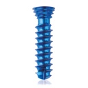 Titán zárócsavar Ø4,0 × 16 mm, szögstabil, többirányú, kék, Torx 10, önfúró, önmetsző