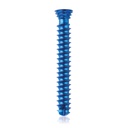 Titán zárócsavar Ø4,0 × 28 mm, szögstabil, többirányú, kék, Torx 10, önfúró, önmetsző