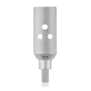 Hoja de sierra canulada TPLO, R15/45mm,eje triangular