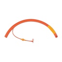 Tracheal tube, ID = 16 mm, L = 48 cm, red rubber with control balloon 