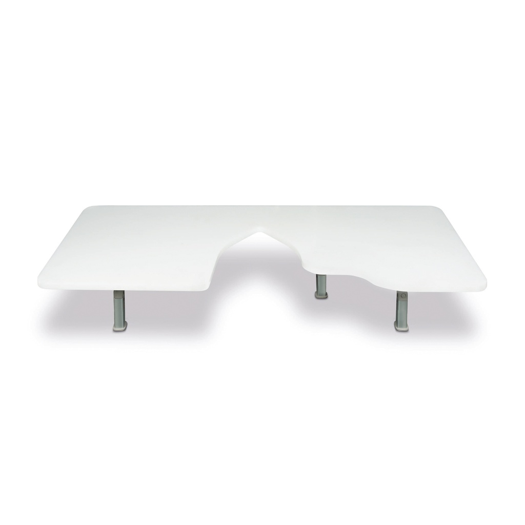 Accesorio para mesa de ultrasonidos fabricado en PE500 con nuevo hueco según el Dr. Schramm