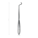 Aiguille à ligature Deschamps, 20 cm, à gauche/tranchante