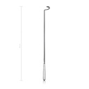 Aiguille à ligature Deschamps, 45 cm, à gauche/tranchante