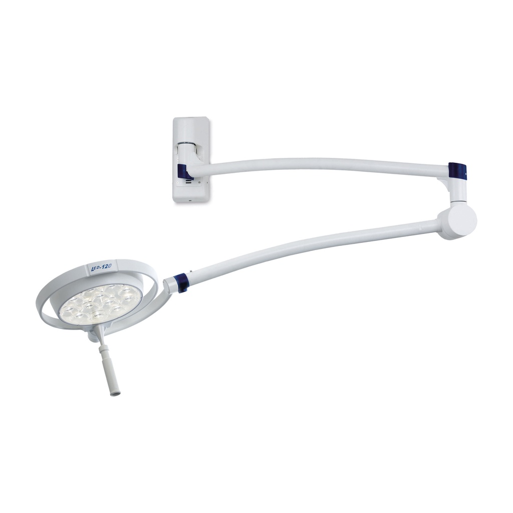 [611261] Mach LED 120 vizsgálólámpa, falra szerelhető kivitel