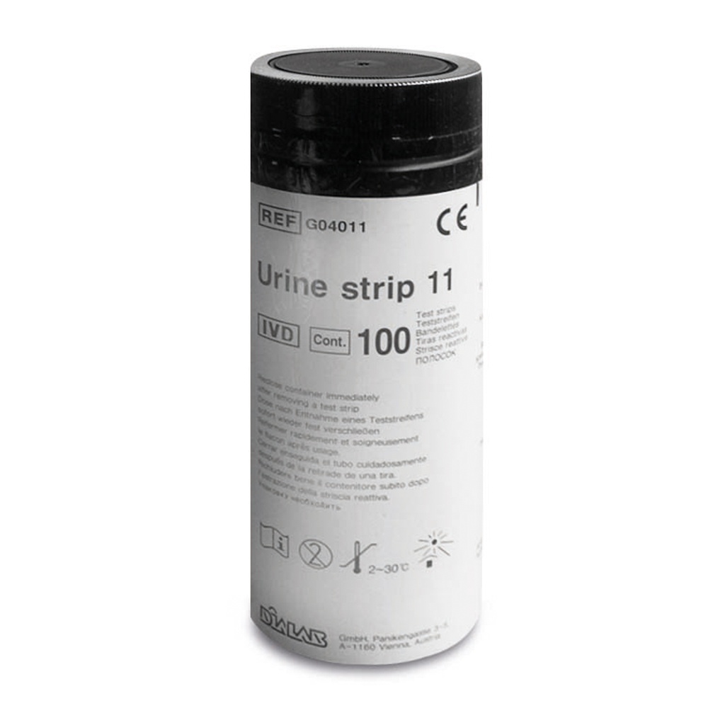 [050186] Tiras de orina, caja/10011 parametros