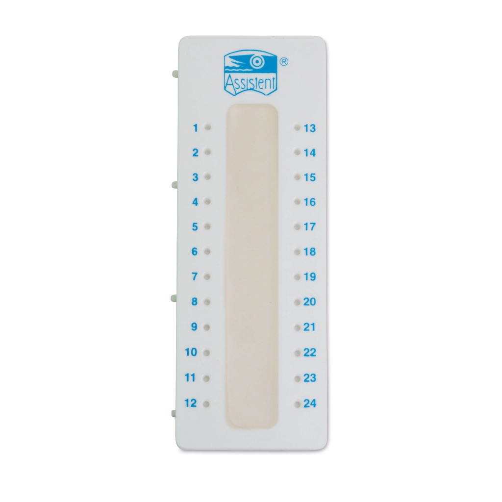 Cire de fermeture pour fermer les micro- capillaire- hématocrites dans des plaques en plastique