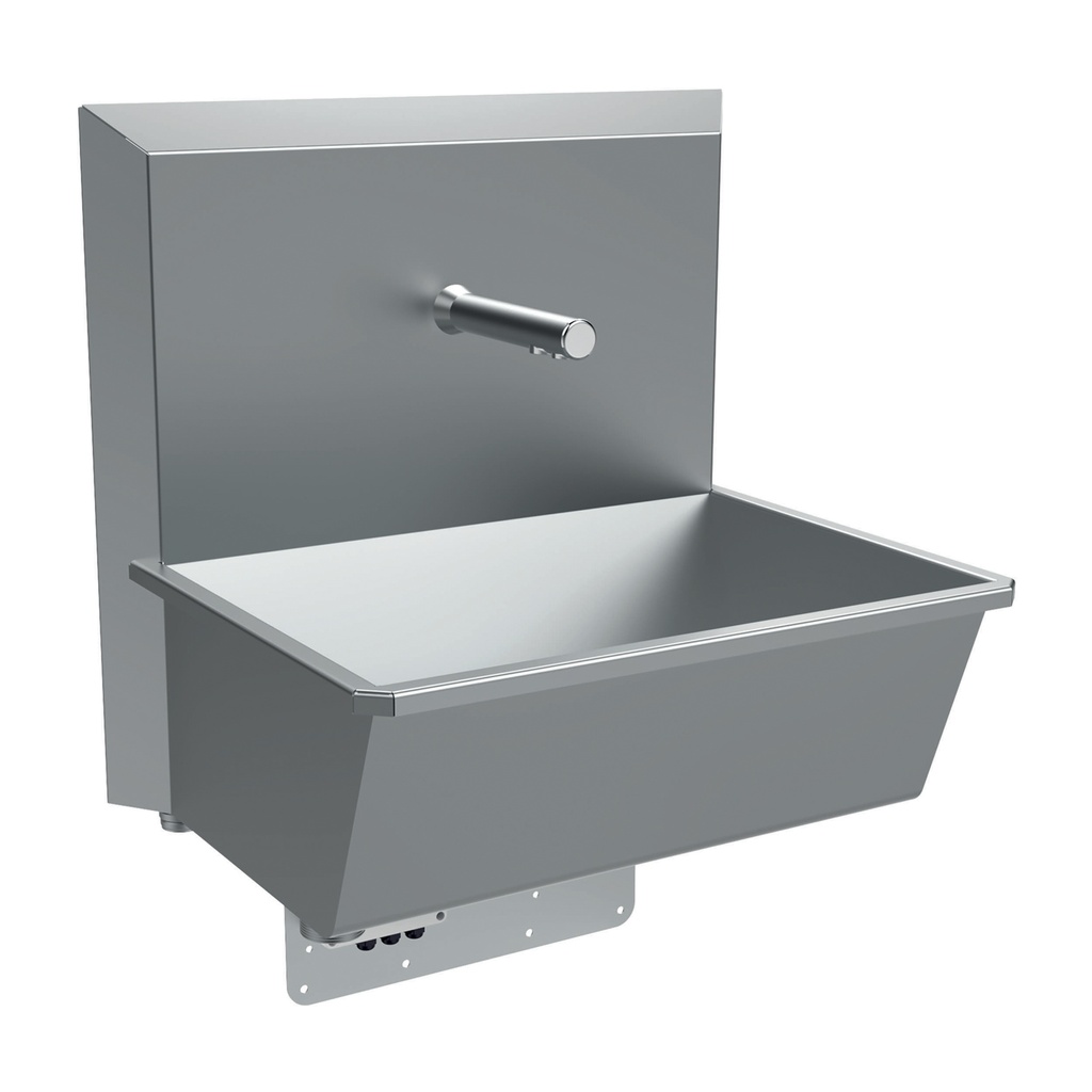Lavamanos acero inox. con sensor,575 x 420 x 537 mm